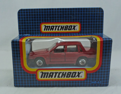 Picture of Matchbox Dark Blue Box MB62 Volvo 760 Maroon 