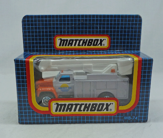Picture of Matchbox Dark Blue Box MB74 Ford Utility Truck