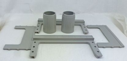 Picture of Matchbox Motorway X-8 Bridge & Column Supports Light Grey