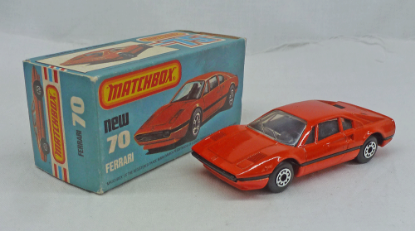 Picture of Matchbox Superfast MB70e Ferrari 308 Lighter Red without Tampos