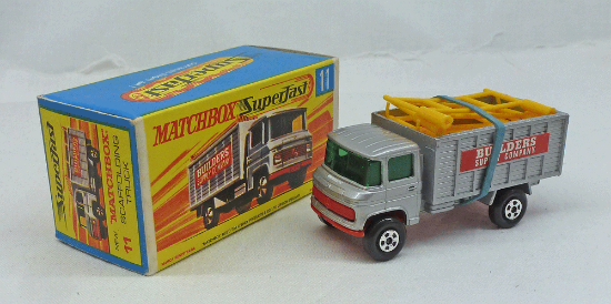 Picture of Matchbox Superfast MB11d Mercedes Scaffold Truck 