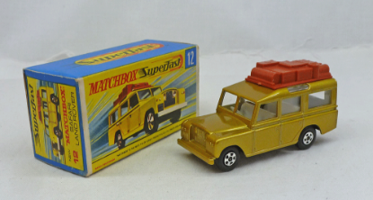 Picture of Matchbox Superfast MB12c Safari Land Rover with Transmission Tunnel