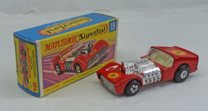 Picture of Matchbox Superfast MB19e Road Dragster Red G Box