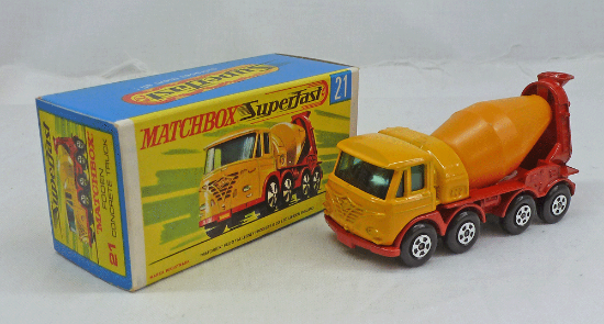 Picture of Matchbox Superfast MB21d Foden Concrete Truck Dark Yellow