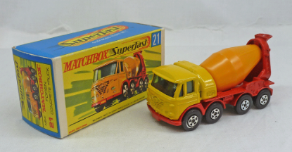 Picture of Matchbox Superfast MB21d Foden Concrete Truck LIGHT YELLOW