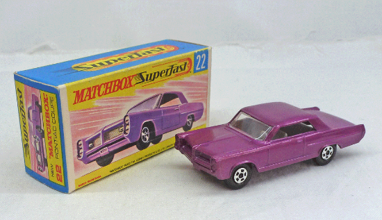 Picture of Matchbox Superfast MB22c Pontiac Coupe Light Purple