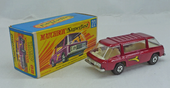 Picture of Matchbox Superfast MB22d Freeman Commuter Crimson
