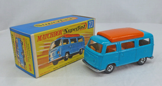 Picture of Matchbox Superfast MB23e VW Camper with FILLER CAP