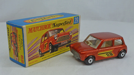 Picture of Matchbox Superfast MB29d Racing Mini Bronze G Box