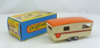 Picture of Matchbox Superfast MB57d Trailer Caravan Cream with Flower Labels