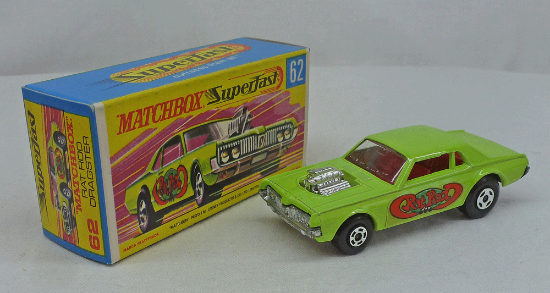 Picture of Matchbox Superfast MB62d Mercury Cougar Dragster Light Green