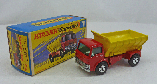 Picture of Matchbox Superfast MB70b Ford Grit Spreader with 4 Spoke Wheels G Box