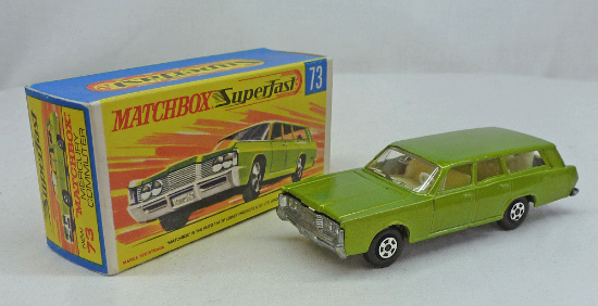 Picture of Matchbox Superfast MB73c Mercury Station Wagon Green G Box 