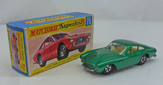 Picture of Matchbox Superfast MB75b Ferrari Berlinetta GREEN