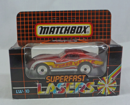 Picture of Matchbox Lasers LW-10 Turbo Corvette Red