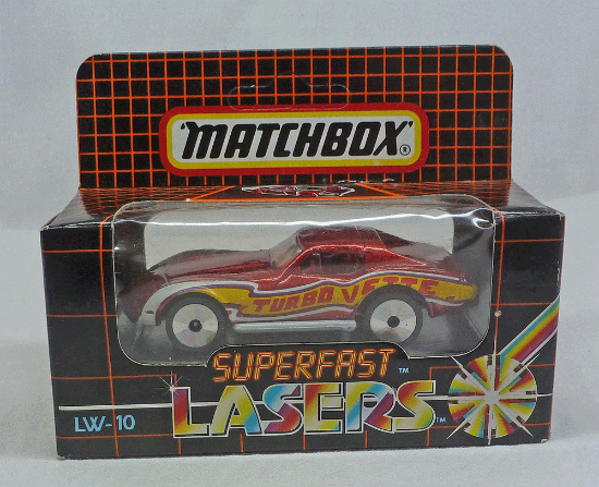 Picture of Matchbox Lasers LW-10 Turbo Corvette Red