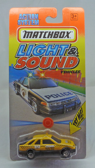 Picture of Matchbox Light & Sound MB55 Ford Sierra Yellow Taxi
