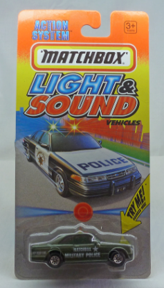 Picture of Matchbox Light & Sound MB43 AMG Mercedes Military Police