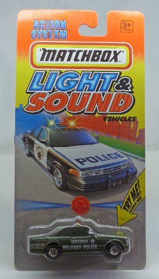 Picture of Matchbox Light & Sound MB43 AMG Mercedes Military Police