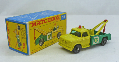 Picture of Matchbox Toys MB13d Dodge Wreck Truck F Box with Red Hook