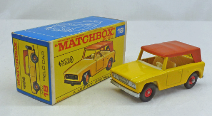 Picture of Matchbox Toys MB18e Field Car with Unpainted Base