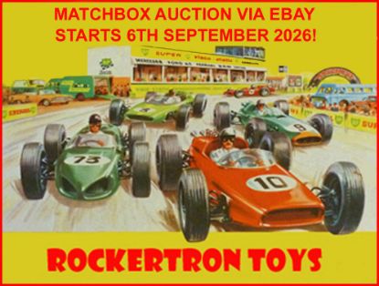 Picture of MATCHBOX AUCTION VIA EBAY STARTS 6TH SEPTEMBER 2026!