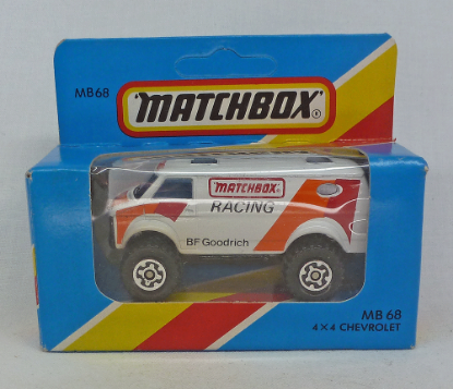 Picture of Matchbox Blue Box MB68 4x4 Chevrolet Van "Matchbox Racing"