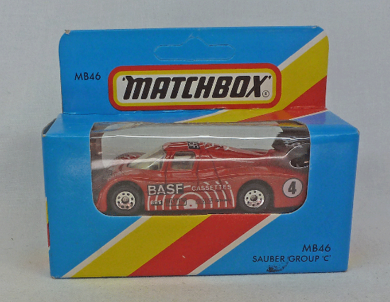 Picture of Matchbox Blue Box MB46 Sauber Group C Red