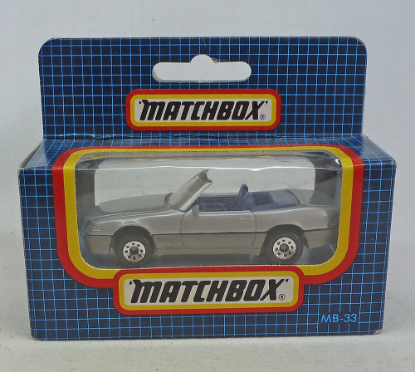 Picture of Matchbox Dark Blue Box MB33 Mercedes 500 SL China Issue