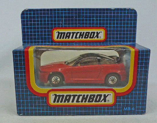 Picture of Matchbox Dark Blue Box MB6 Alfa Romeo SZ Red/Black without Tampos