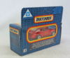 Picture of Matchbox Dark Blue Box MB3 Porsche Turbo Red with "911" Tampos 