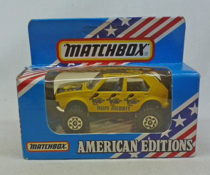 Picture of Matchbox American Editions MB7 Volkswagen Ruff Rabbit [Blue Interior]