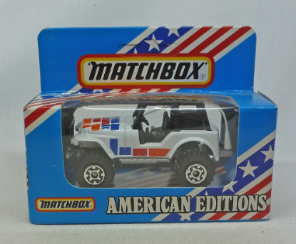 Picture of Matchbox American Editions MB37 4x4 Jeep White