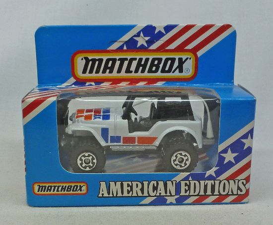 Picture of Matchbox American Editions MB37 4x4 Jeep White